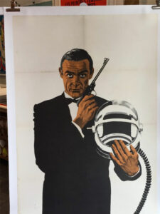 Poster of the week : James Bond 'Sean Connery' 1967 - Letitia Morris