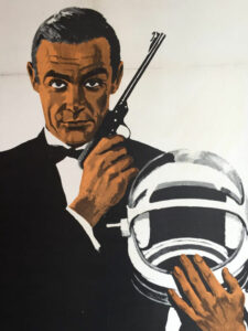 James Bond - Sean Connery 1967 Original Vintage Cinema Poster