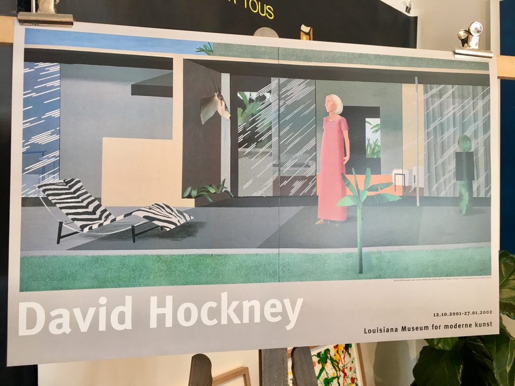Beverly Hills Housewife by David Hockney Original Vintage Poster