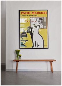 pathe marconi original vintage poster Letitia Morris Gallery
