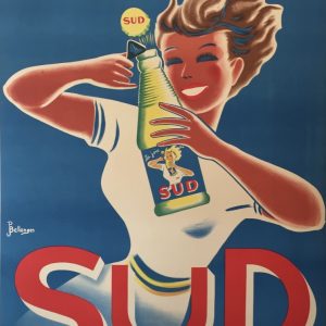 SUD by Bellenger Original Vintage Poster