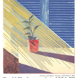 Sun from the Weather Series by David Hockney Original Vintage Poster