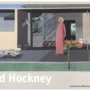 Beverly Hills Housewife by David Hockney Original Vintage Poster