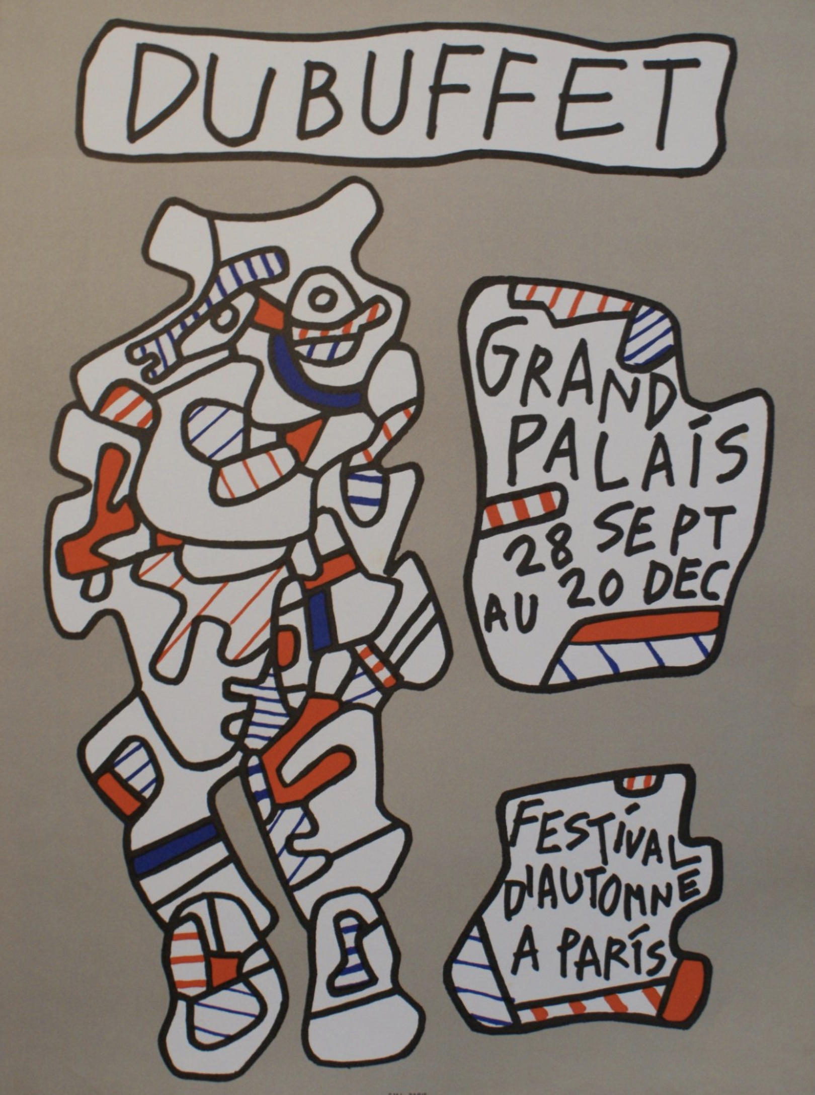 FESTIVAL D’AUTOMNE A PARIS Original Vintage Poster