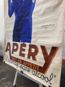 Dransy Apery 1935 Original Vintage Poster