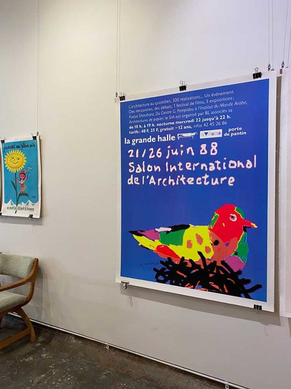 Quarez Salon International De L'Architecture Original Poster