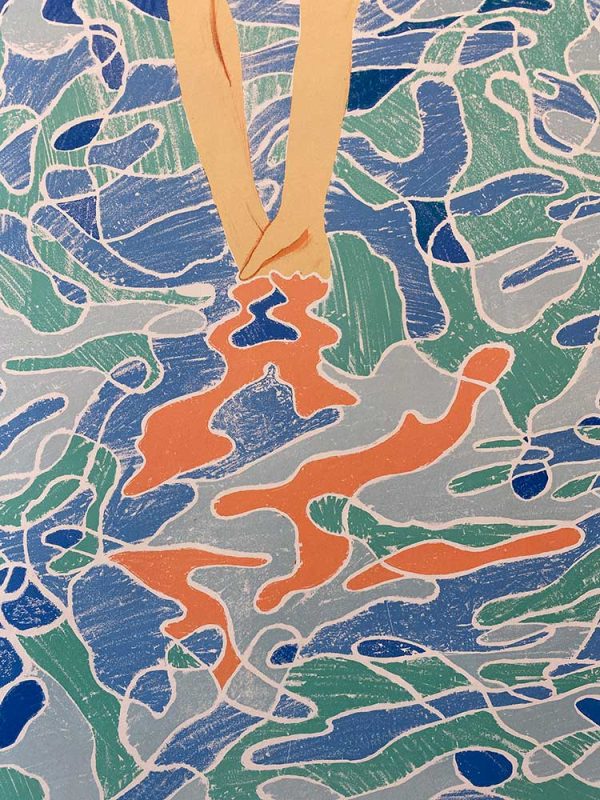 David Hockney Olympics Original Vintage Poster