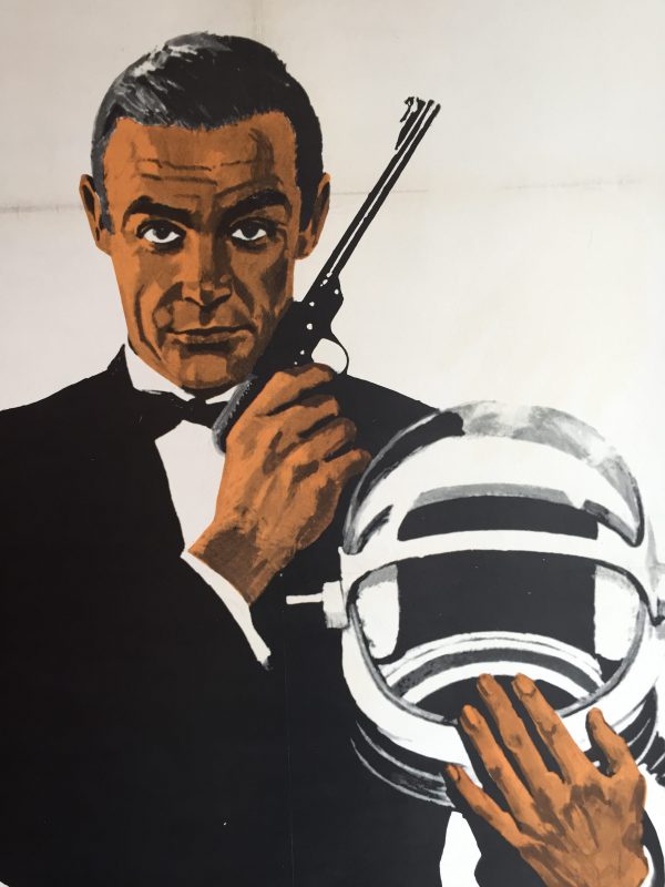 James Bond - Sean Connery 1967 Original Vintage Cinema Poster