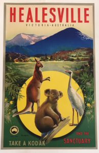 Healesville and the Sanctury Original Vintage Poster