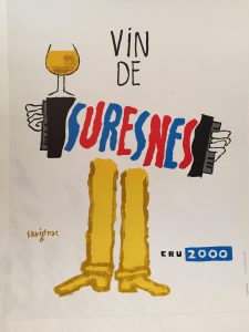 Vin Suresnes Savignac Original Poster
