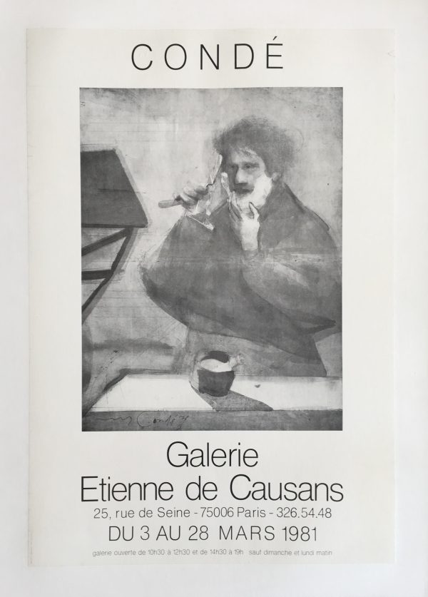 Galerie Etienne de Causans Original Vintage Poster