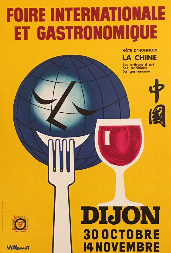 Foire Internationale et Gastromique Original Vintage Poster