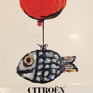 Citroen Arts de Graphiques Publicite Original Vintage Poster
