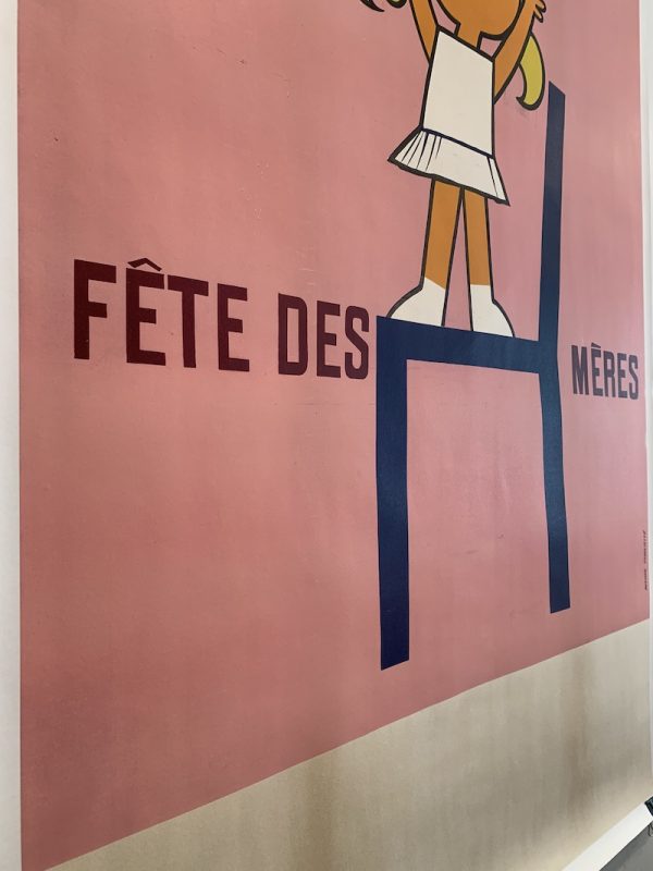 Fete Des Meres Original Vintage Poster