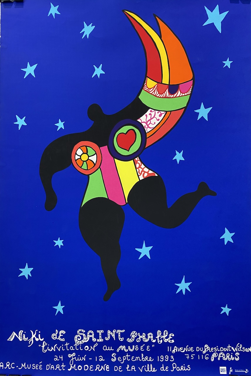 Niki de Saint Phalle Small Original Vintage Poster