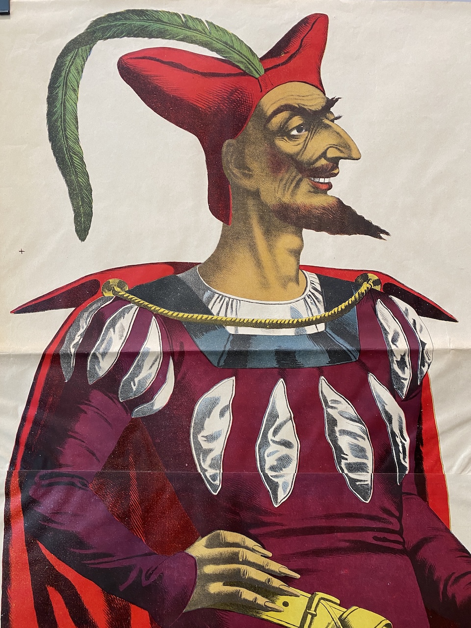 Wissembourg Mephistopheles Devil Original Vintage Poster