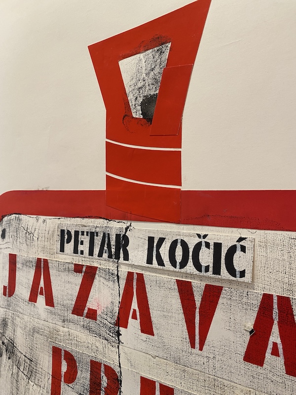 Jazavac Pred Sudom Boris Bucan Original Vintage Poster