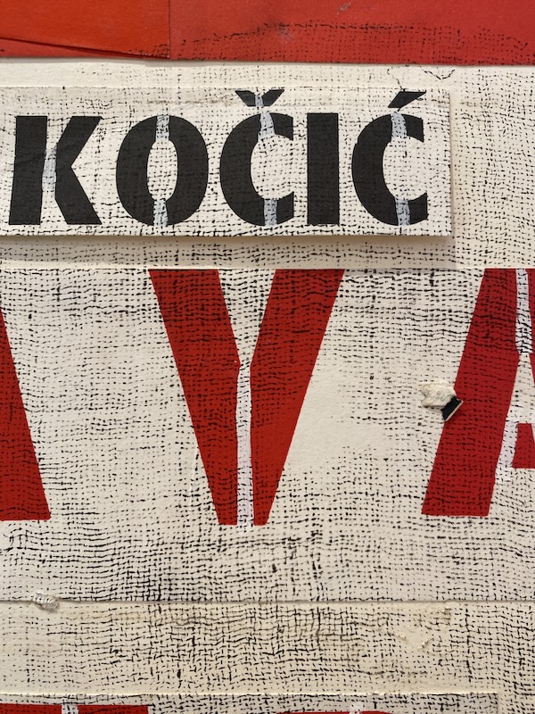 Jazavac Pred Sudom Boris Bucan Original Vintage Poster