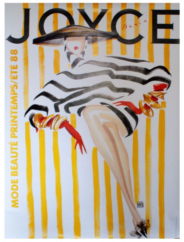 Joyce Paris Original Vintage Poster - Letitia Morris Gallery