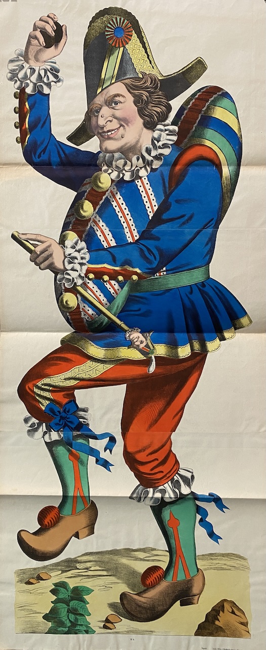 Wissembourg Jester Original Vintage Poster