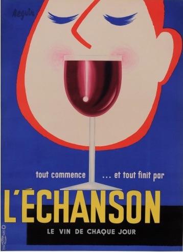 L'echanson by Seguin 1955 Original Vintage Poster