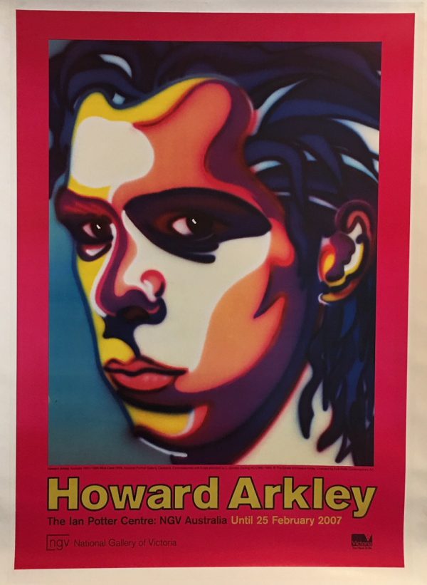 Howard Arkley NGV Australia Original Vintage Poster