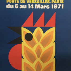 Salon international de l'agriculture Original Vintage Poster