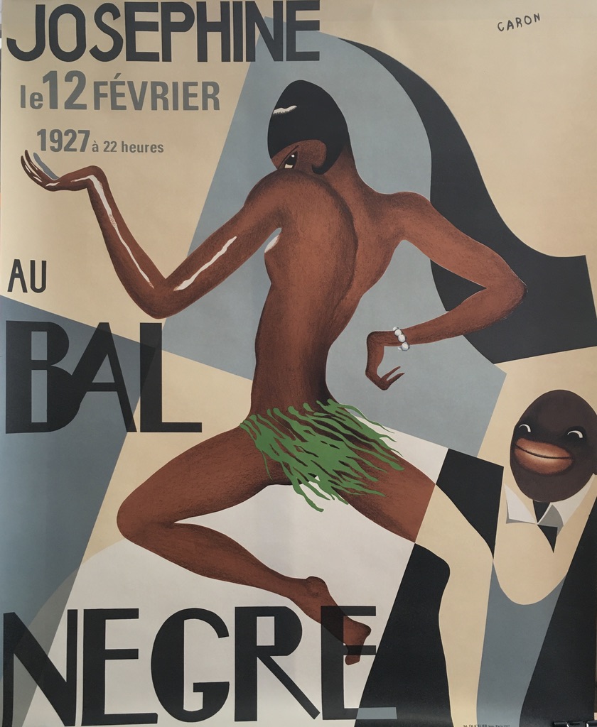 Josephine Baker Au Bal Negre Original Vintage Poster
