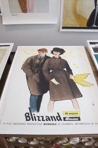 blizzand breeze original vintage poster