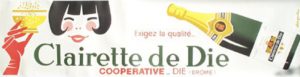 Clairette De Die by Alain Gauthier Original Vintage Poster