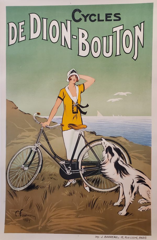 De Dion Bouton Original Vintage Poster