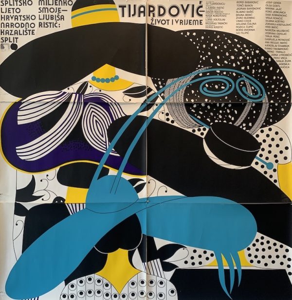 Boris Bucan TIJARDOVIC Original Vintage Poster
