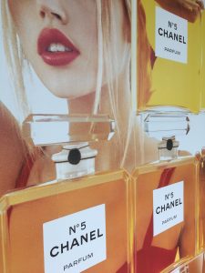 1999 Original Chanel No. 5 Poster Perfume Bottles Original Vintage Poster