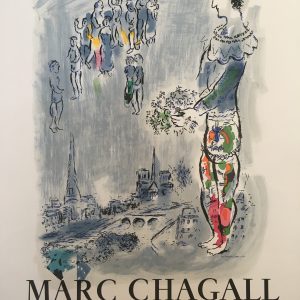 Marc Chagall Grand Palais 1970 Original Vintage Poster