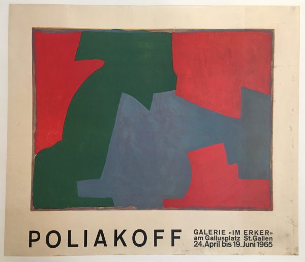 Poliakoff IM ERKER 1965 Original Vintage Poster