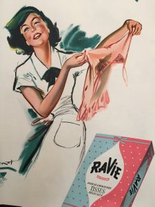 Ravie Washing Powder by Brenot Original Vintage Travel Poster