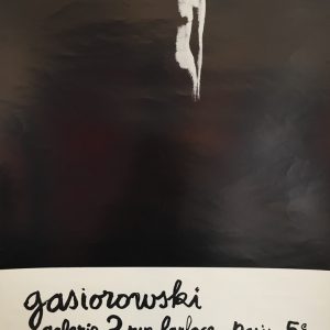 Gasiorowski Galerie Exhibition Original Vintage Poster