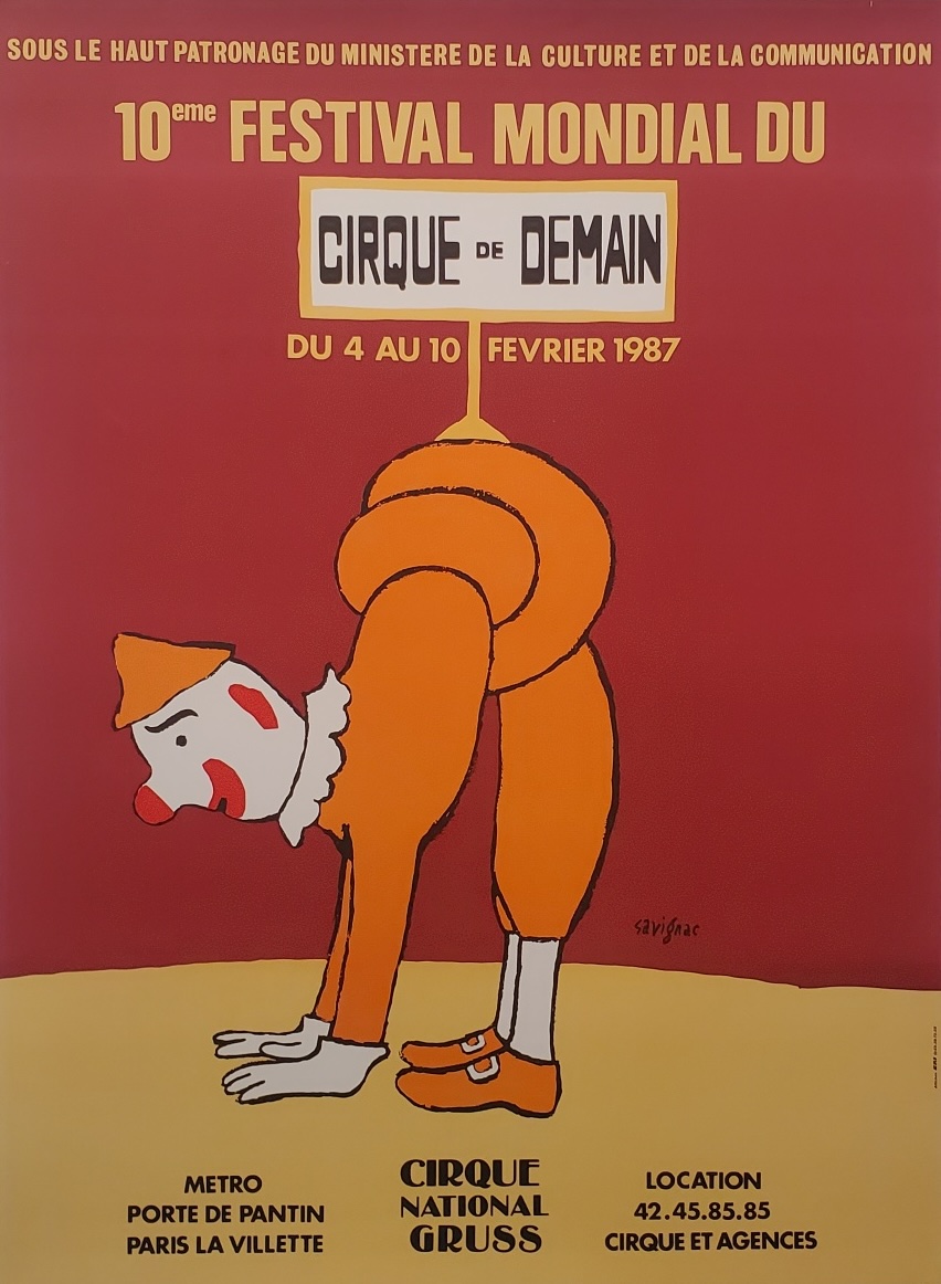 Savignac Festival Mondial du Cirque de Demain 1987