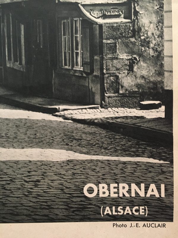 Obernai (Alsace) 'FRANCE' Original Vintage Poster