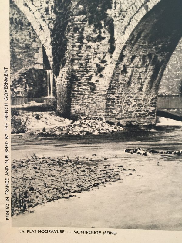 Estaing (vallee du lot) 'FRANCE' Original Vintage Poster