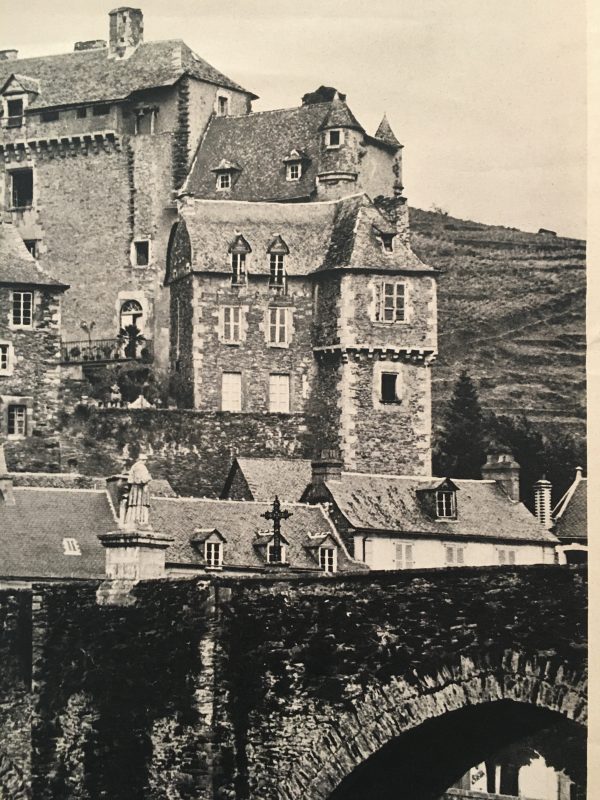 Estaing (vallee du lot) 'FRANCE' Original Vintage Poster