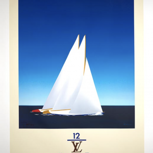 Louis Vuitton Cup 1987 Original Vintage Poster