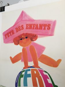 Fete des Enfants by Raoul Eric Castel Original Vintage Poster