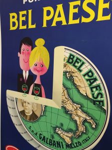 Bel Paese Formaggio Original Vintage Poster