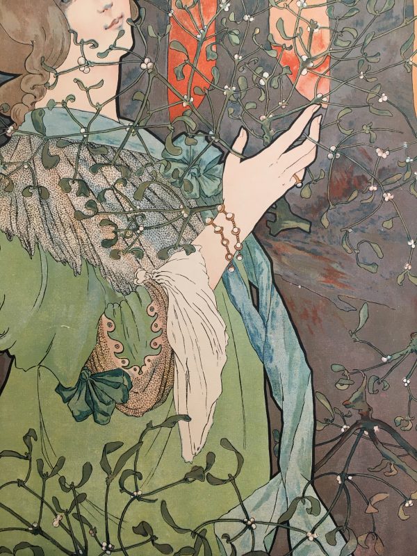 Art Nouveau Illustration Original Vintage French Poster