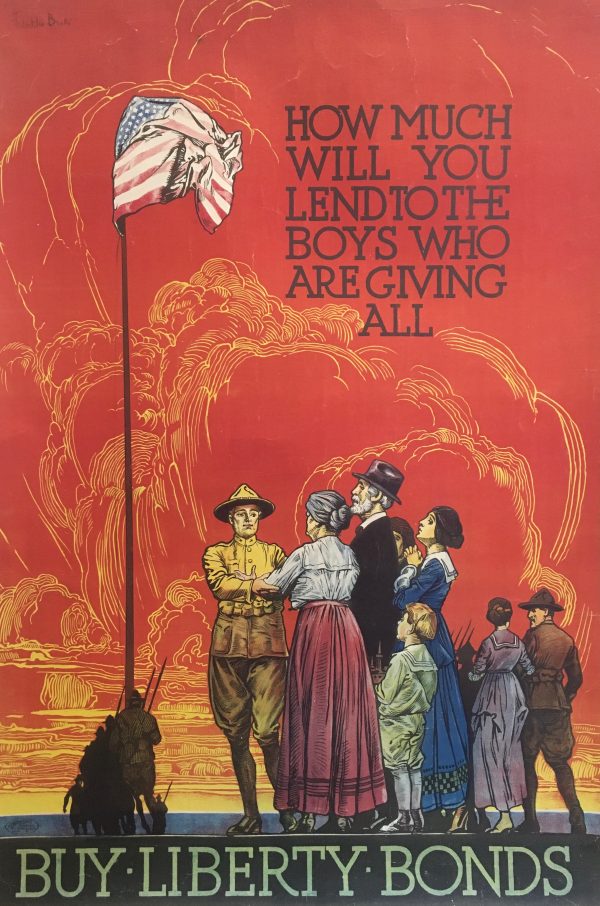 Buy Liberty Bonds USA Original Vintage Poster