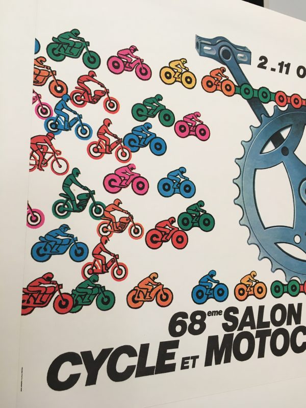 Cycle et Motocycle 1981 Original Vintage Poster