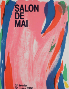 Olivier Debré Salon de Mai Original Vintage Poster