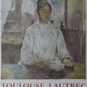 Toulouse Lautrec Musee de Rennes Original Vintage Poster