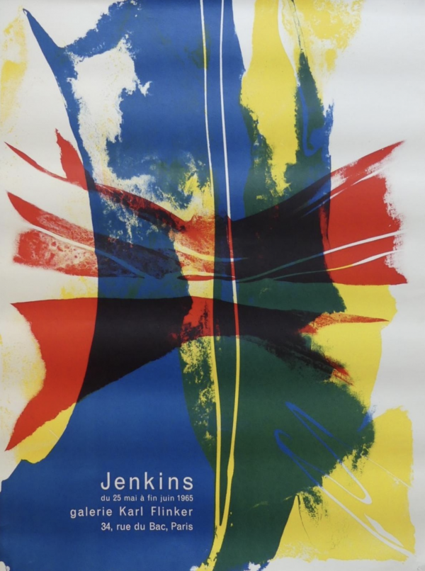 Jenkins Galerie Karl Flinker Original Vintage Poster